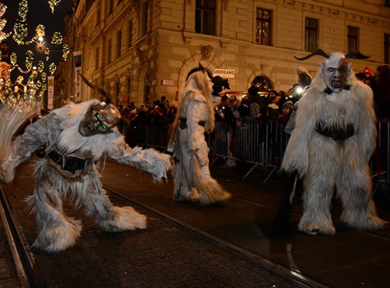 Processó del Krampus a Graz